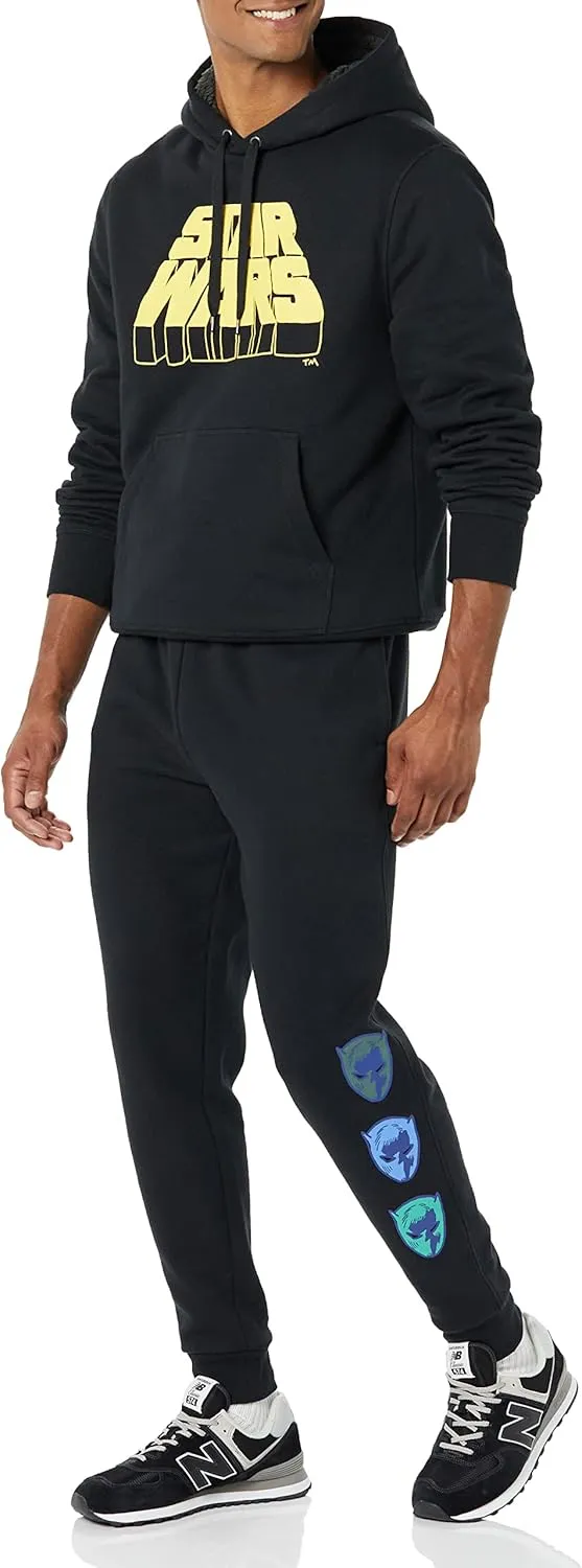 Amazon Essentials Disney | Marvel | Star Wars Men's Sherpa-Lined Pullover Hoodie Sweatshirt
