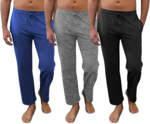 Andrew Scott Men's Lounge Pants | Multi Packs & Colors | Soft & Light Cotton Drawstring Yoga Lounge & Sleep PJ Pants