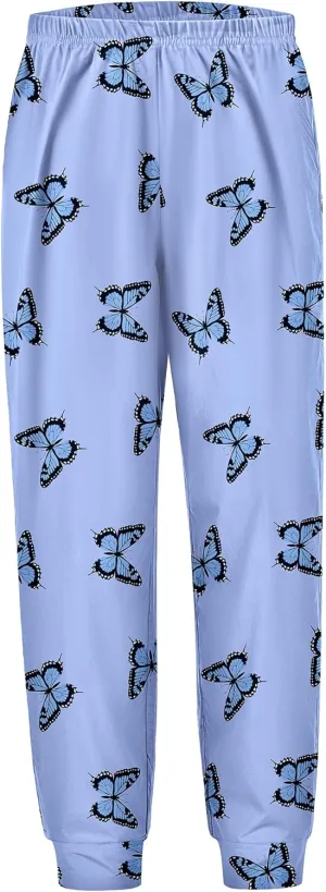Arshiner Girls Pajama Pants Kids Plaid Pj Pants Comfy Lounge Sleepwear Bottoms with Pockets