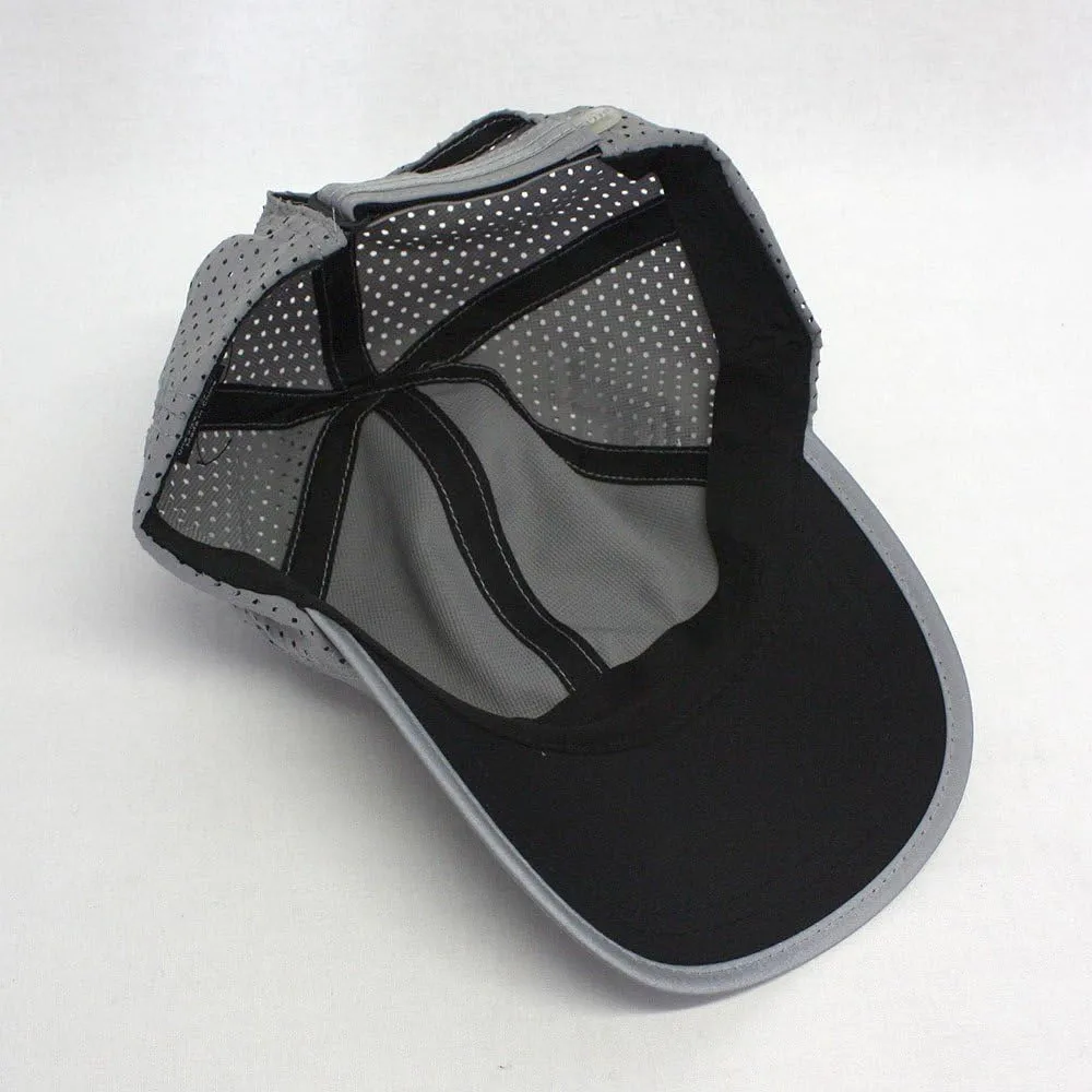 Atheltic Reflective Pro Cool Unstructured Mesh Low Profile Adjustable Baseball Cap