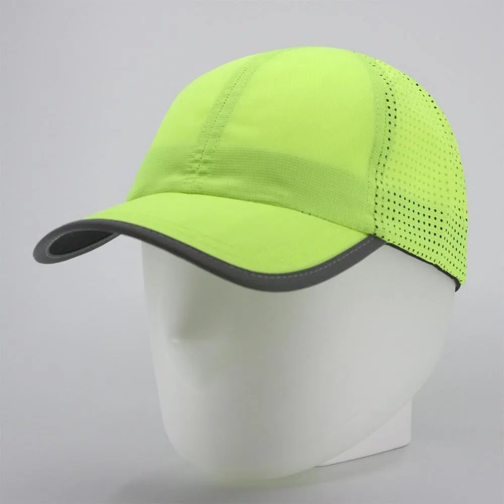 Atheltic Reflective Pro Cool Unstructured Mesh Low Profile Adjustable Baseball Cap
