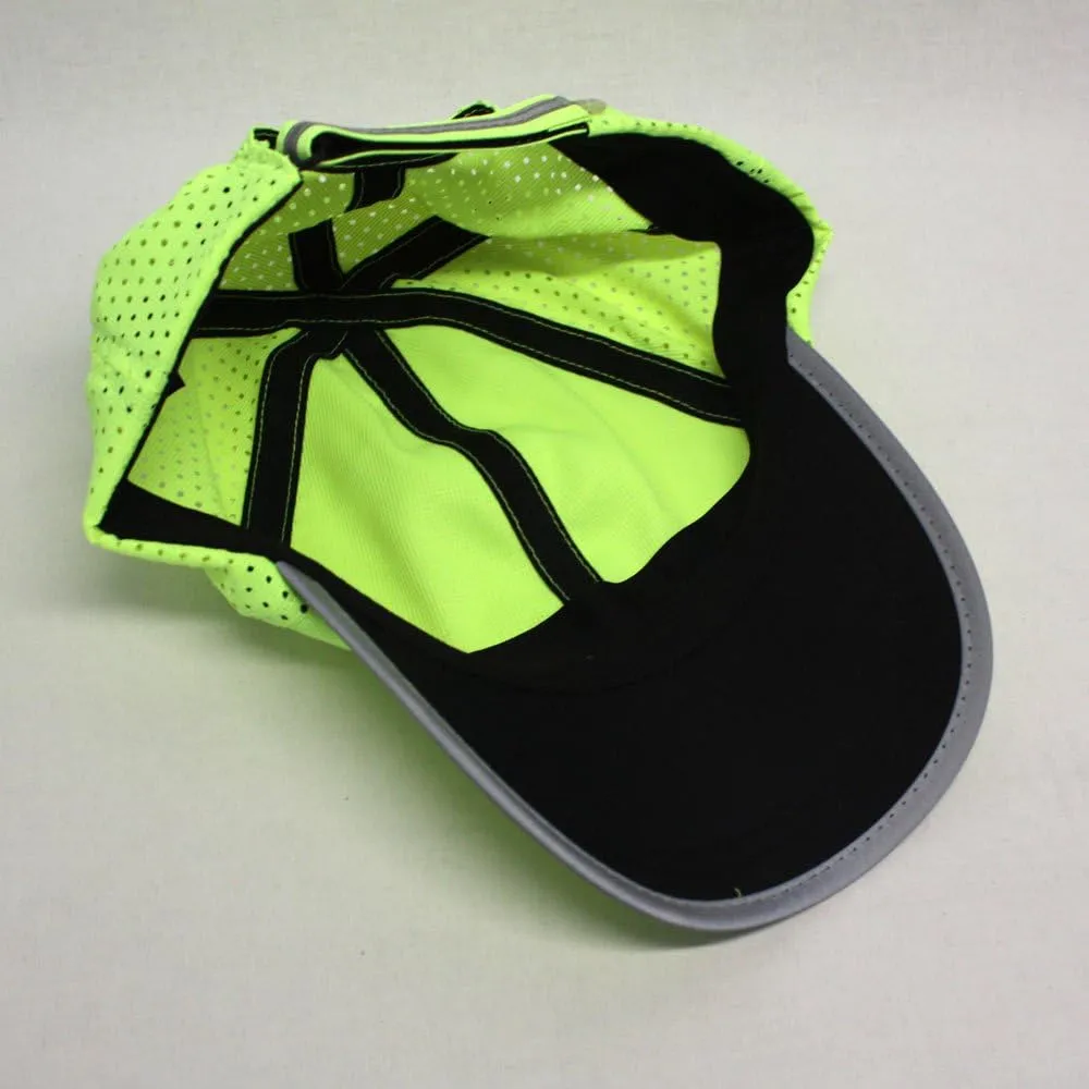 Atheltic Reflective Pro Cool Unstructured Mesh Low Profile Adjustable Baseball Cap