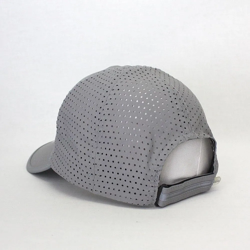 Atheltic Reflective Pro Cool Unstructured Mesh Low Profile Adjustable Baseball Cap