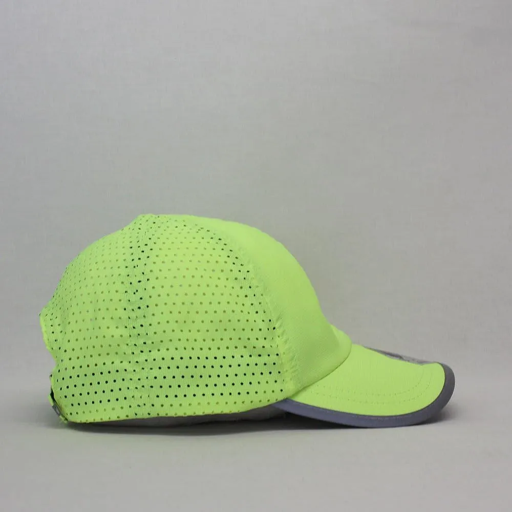 Atheltic Reflective Pro Cool Unstructured Mesh Low Profile Adjustable Baseball Cap