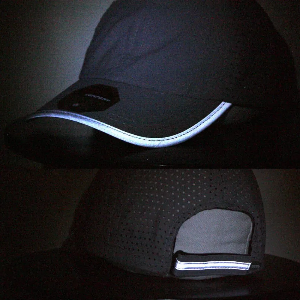 Atheltic Reflective Pro Cool Unstructured Mesh Low Profile Adjustable Baseball Cap