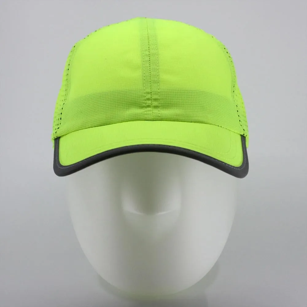 Atheltic Reflective Pro Cool Unstructured Mesh Low Profile Adjustable Baseball Cap