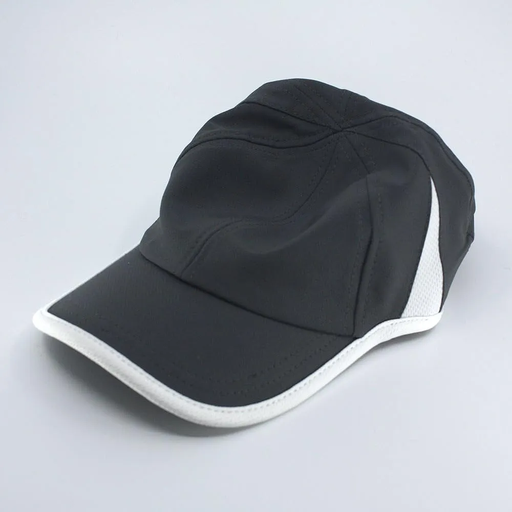 Atheltic Reflective Pro Cool Unstructured Mesh Low Profile Adjustable Baseball Cap