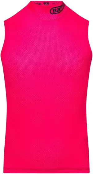 Battle Sports Mock Neck Sleeveless Compression Shirt, 4-Way Stretch Mesh, Moisture Wicking