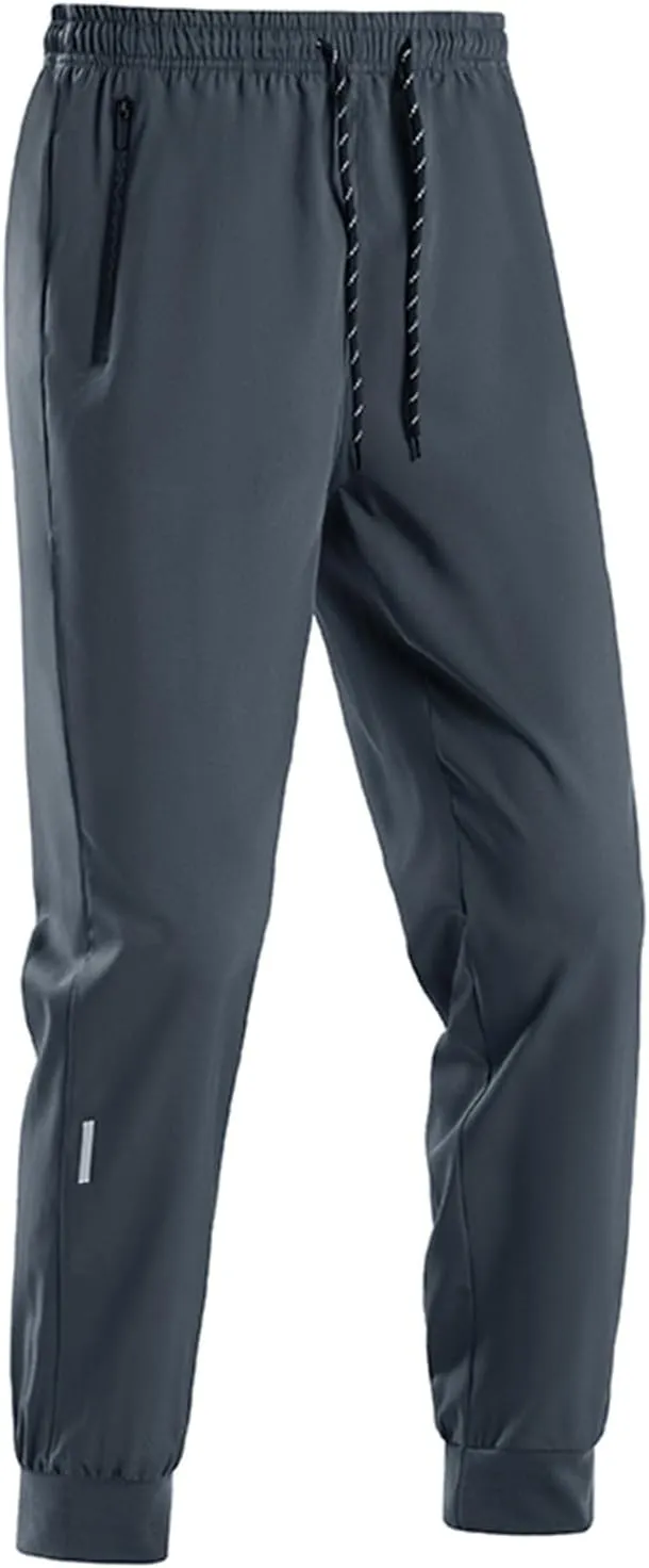 Beeswan Pants for Men Women, Stretch Quick Drying Breathable Sports Slacks Elastic Casual Plus Size Pant Unisex