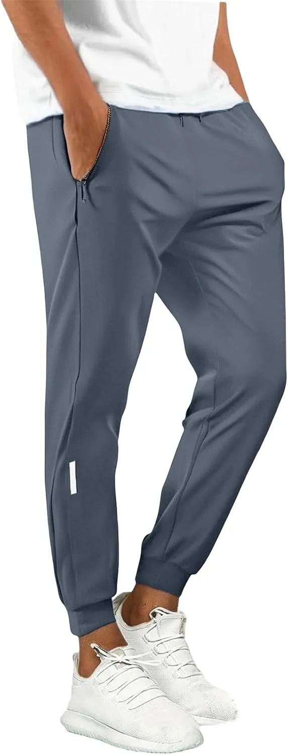 Beeswan Pants for Men Women, Stretch Quick Drying Breathable Sports Slacks Elastic Casual Plus Size Pant Unisex