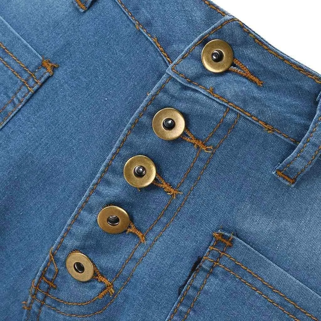 Bell Bottom Jeans for Women High Waisted Stretchy Petite to Plus Size Flare Jeans Washed Denim Ripped Bootcot Jeans