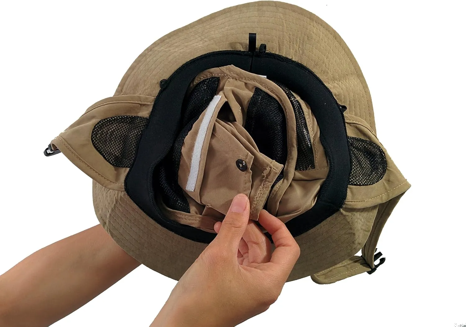 Bucket Hat for Stand Up Paddle Surf & Sun Protection Wide Brim Fast Drying Polyester