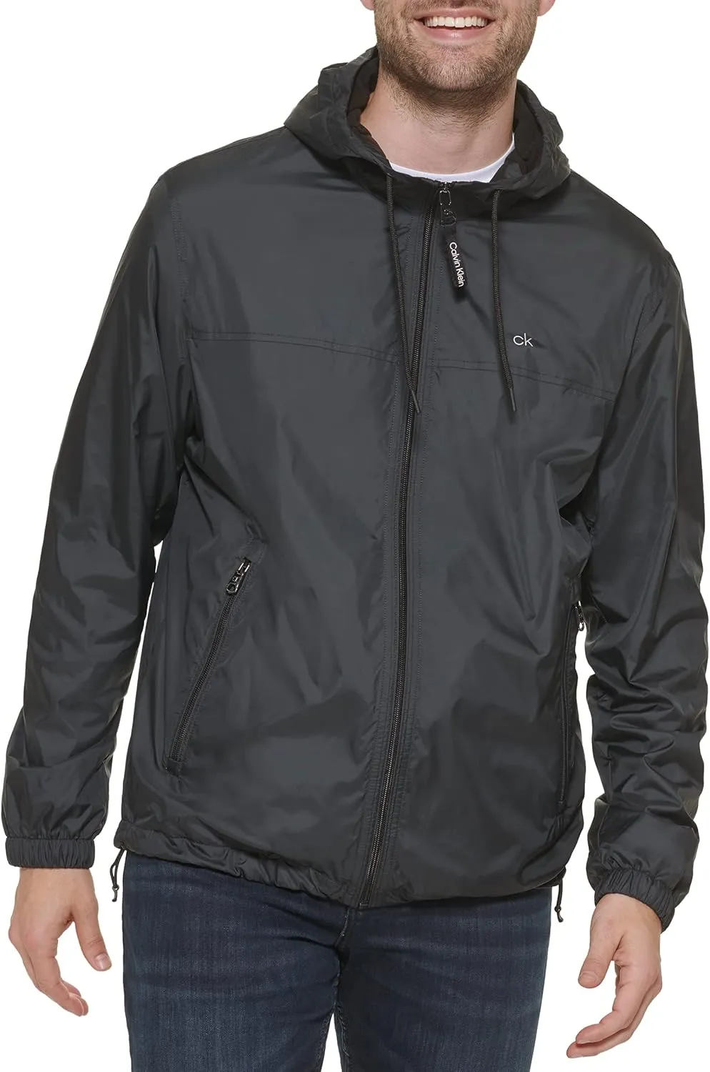 Calvin Klein Men's Hooded Windbreaker
