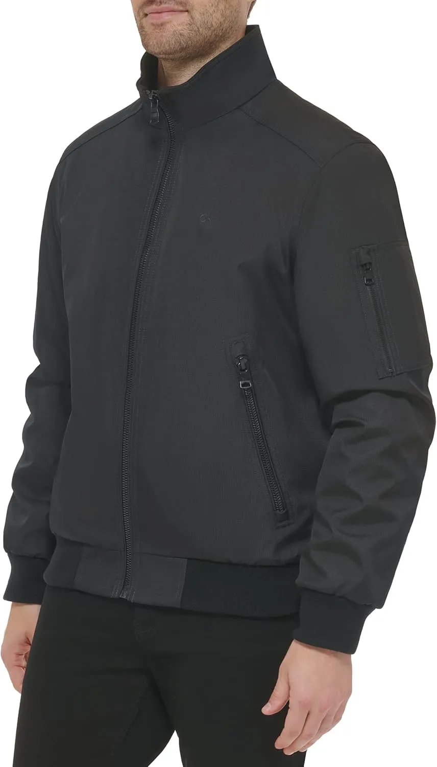 Calvin Klein Men's Sherpa Lined Hooded Soft Shell Jacket