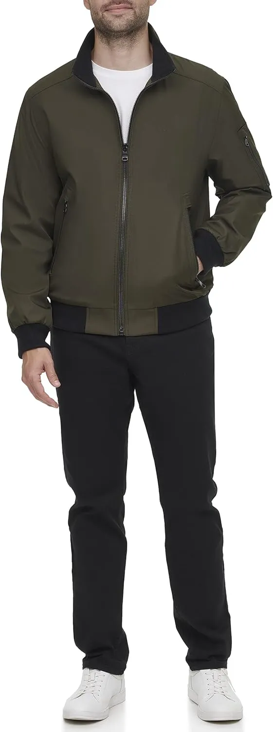 Calvin Klein Men's Sherpa Lined Hooded Soft Shell Jacket