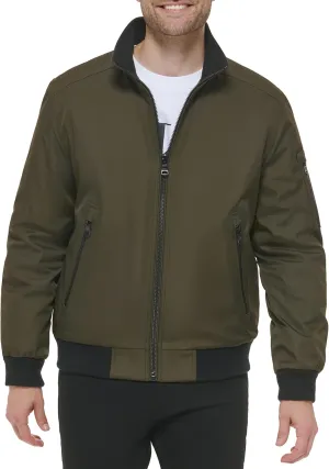 Calvin Klein Men's Sherpa Lined Hooded Soft Shell Jacket