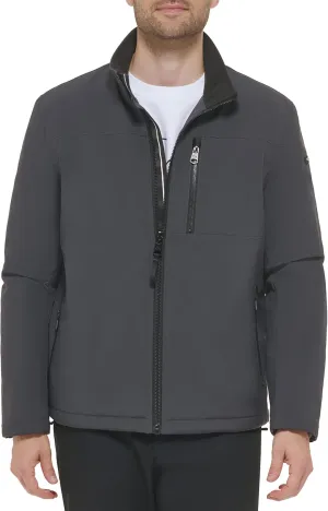 Calvin Klein Men's Soft Shell With Sherpa Lining