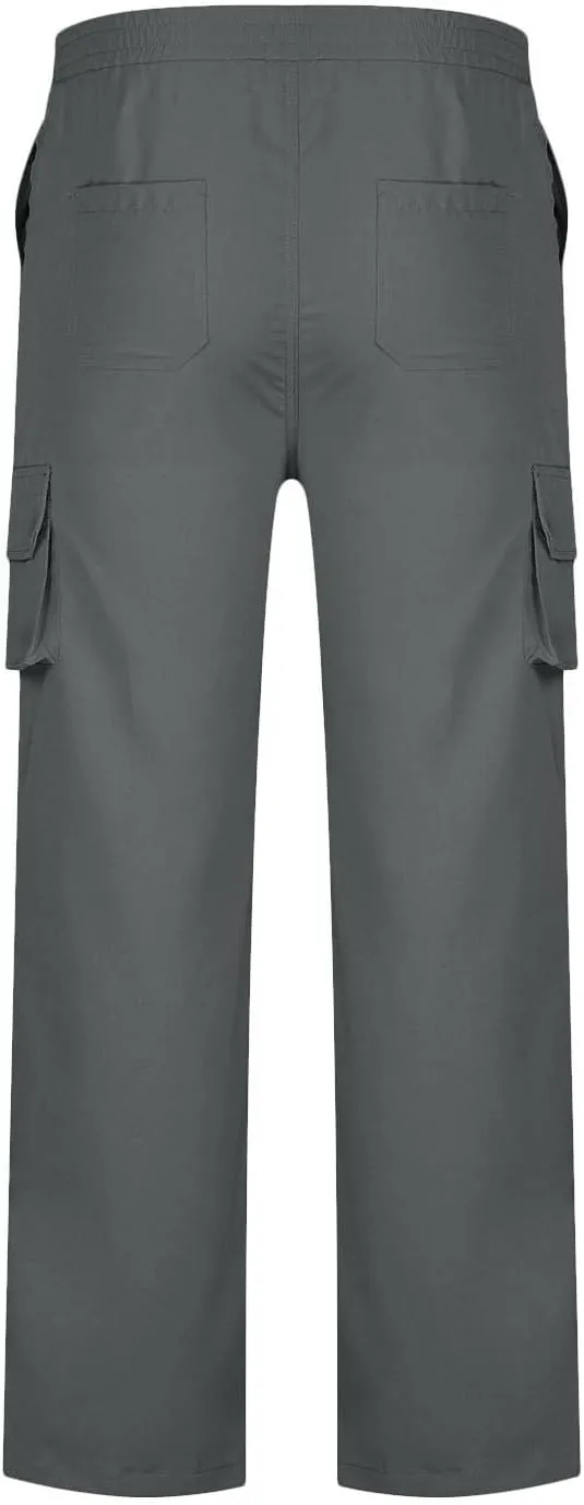 Cargo Pants, High Stretch Multi-Pocket Durable Workout Cargo Pants Men - Multipants, Comfort Style, Sweatpants for Mens