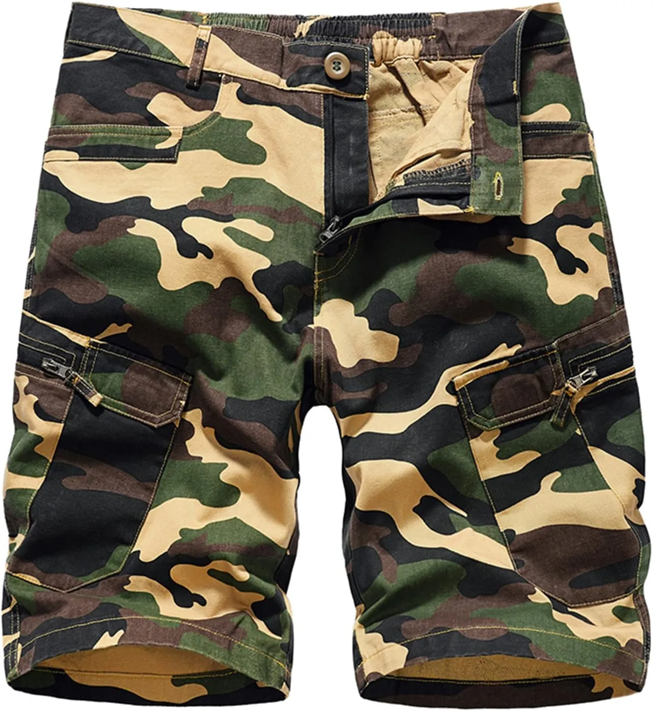 Cargo Pants Multipants - High Stretch Multi-Pocket Durable Cargo Pants Comfort Fit Stretch Cargo Pant