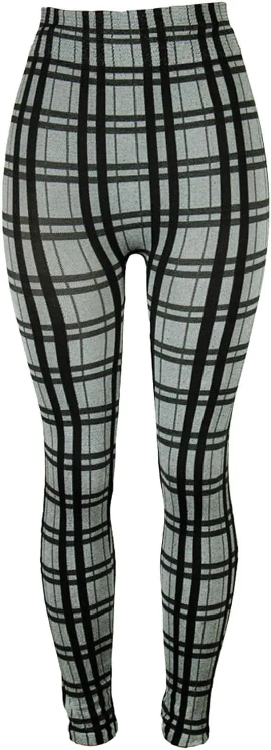 Casual Leggings for Women High Waist Printed Tummy Control Butt Lifting Pants Funny Fitted Compression Patterned Slimming