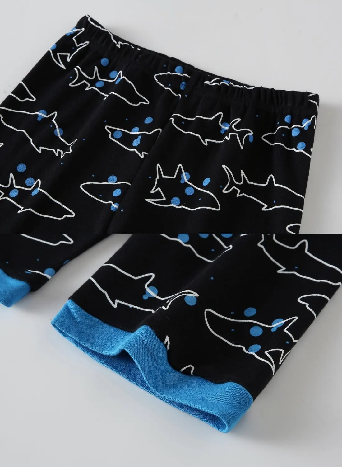 Cotton Pajamas Boys Summer Shorts Sets Toddler Boys Pjs Kids Sleepwear 18Months-12Years