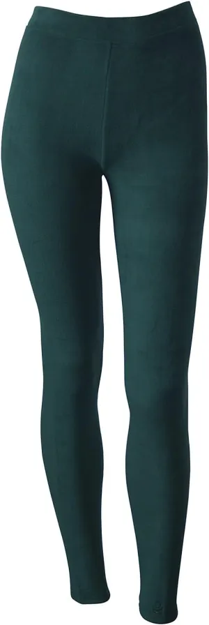 Cuddl Duds Fleecewear with Stretch Leggings for Women - Thermal Fleece Lined Base Layer Tights - Cold Weather Winter Clothes