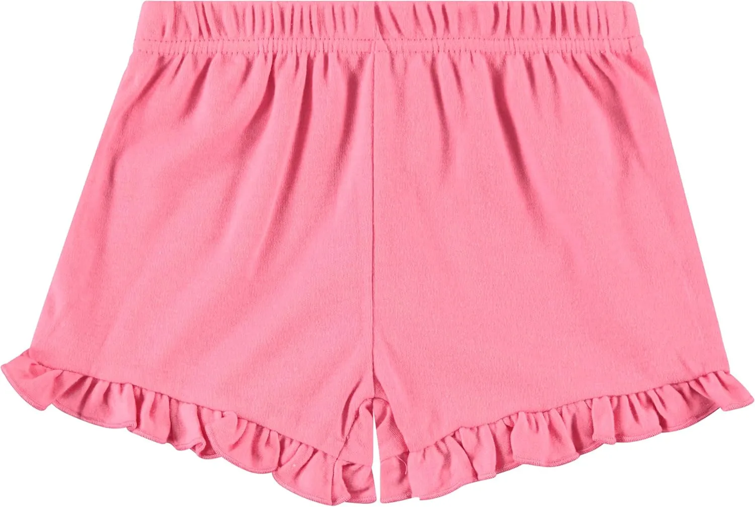Cudlie 5-Pack Girls' Baby & Toddler Shorts – Comfortable Cotton Blend, Easy Fit, Adorable & Essential Wardrobe