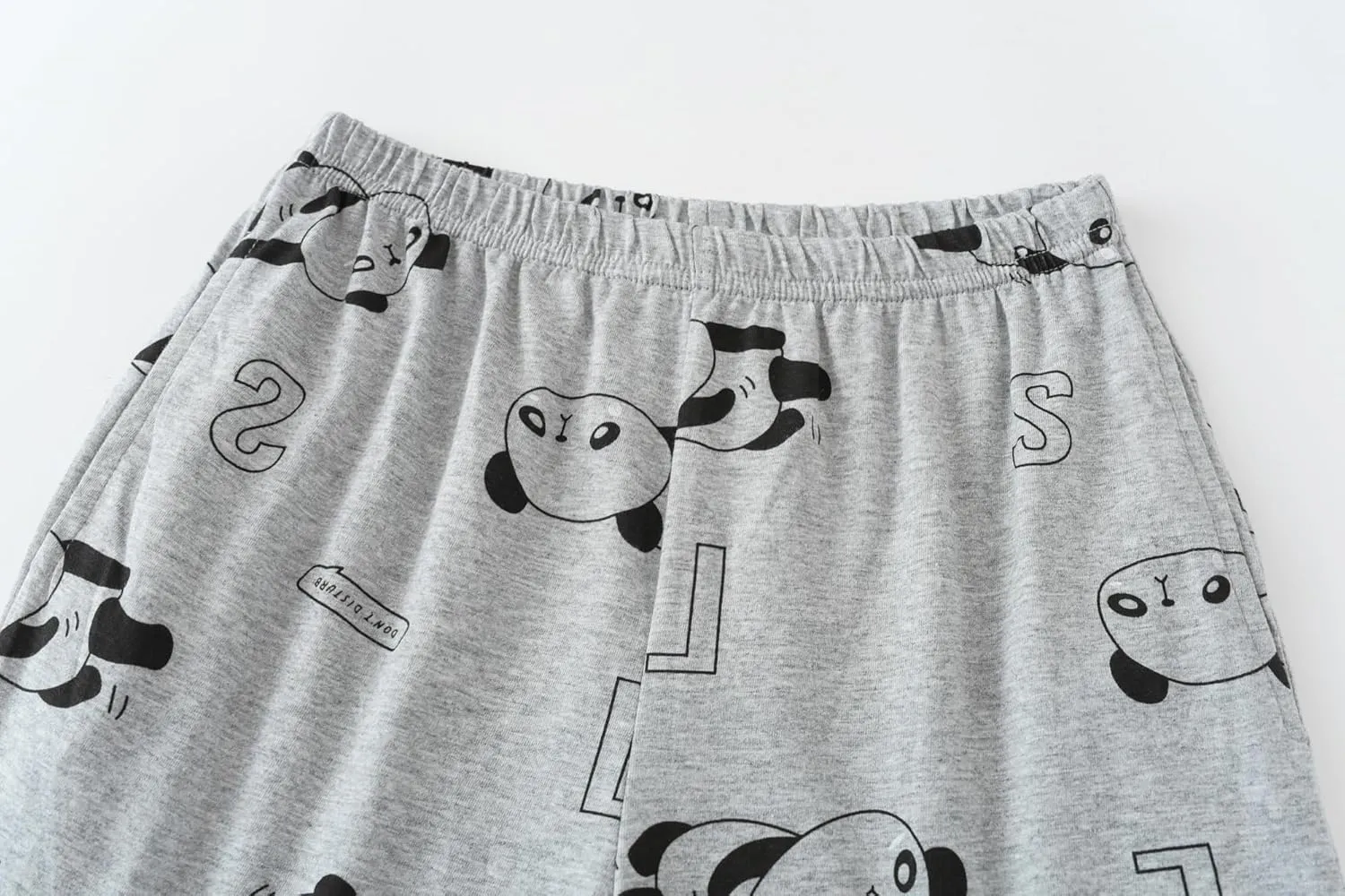 CYCHELRY Big Girls Pajamas Lovely 2PCS Soft Cartoon Short Sleeve with Pants Sleepwear Teens PJS Clothes Size 6-16