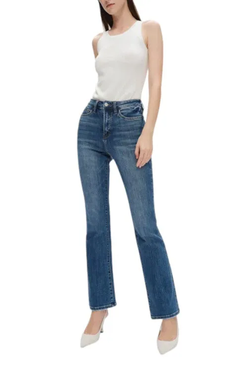 Eve High-Rise Perfect Stretch Bootcut Blue Jean