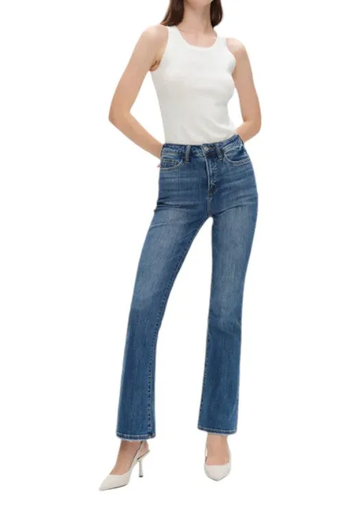 Eve High-Rise Perfect Stretch Bootcut Blue Jean