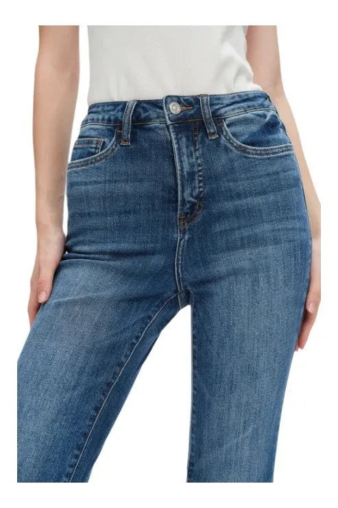 Eve High-Rise Perfect Stretch Bootcut Blue Jean