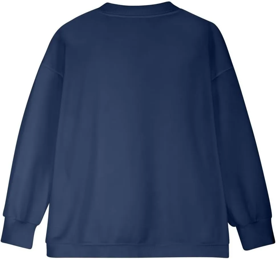 FMCHICO Women's Zip Up Oversized Hoodies Fall Long Sleeve Crewneck Sweatshirts Fleece Lined Loose Pullover Tops Jackets