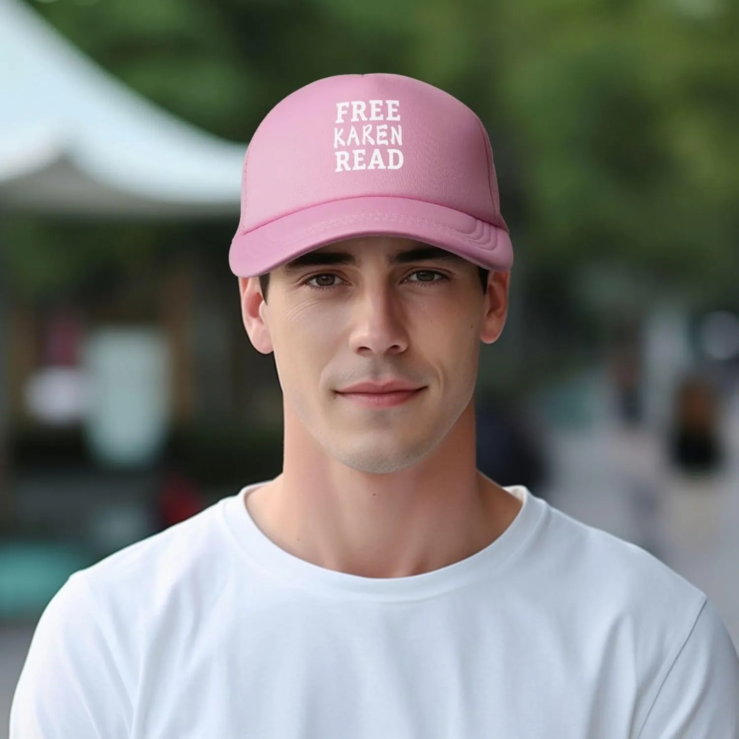 Free Karen Read Hat Sport Mesh Baseball Cap Funny Trucker Hats for Men Women