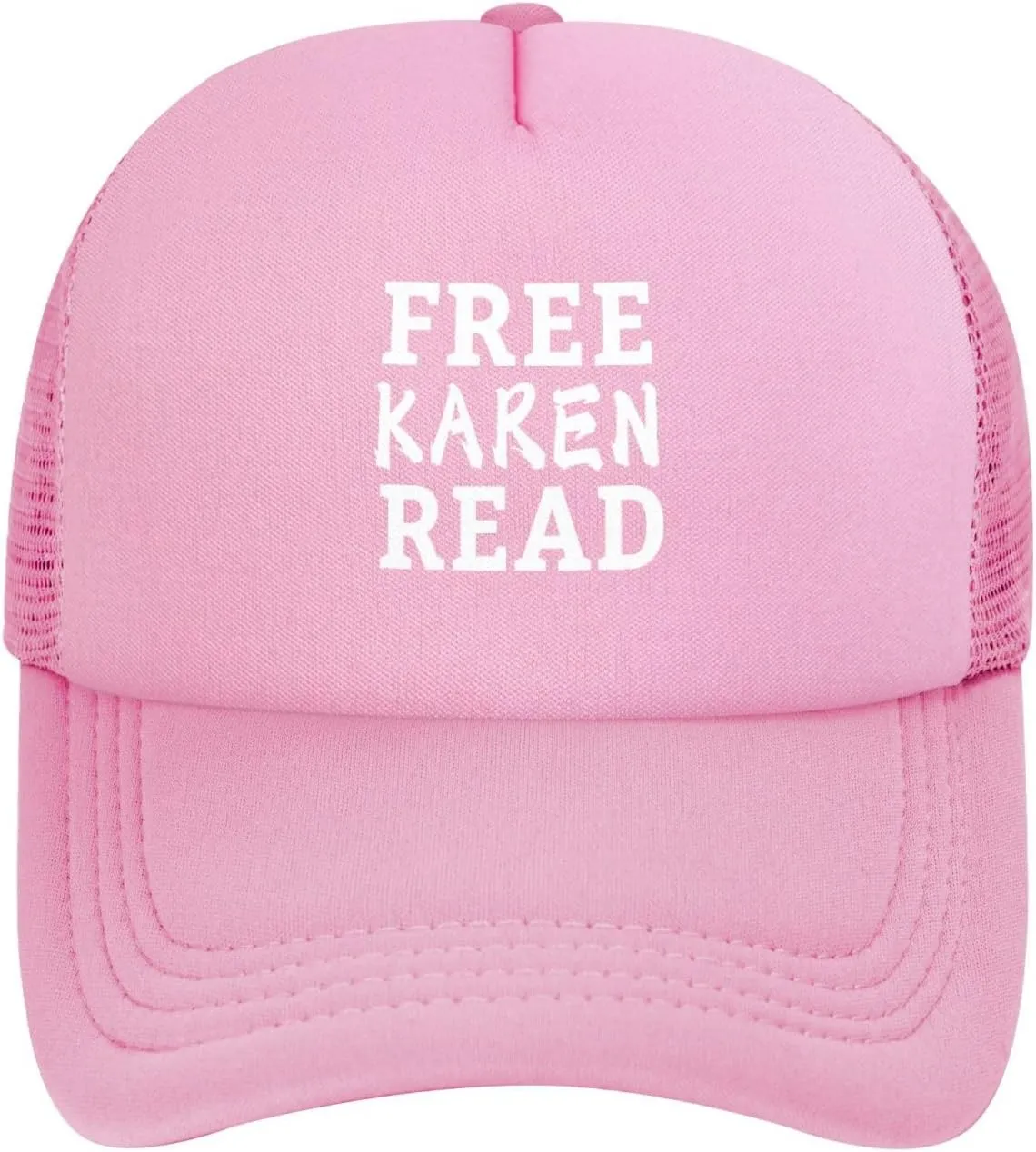 Free Karen Read Hat Sport Mesh Baseball Cap Funny Trucker Hats for Men Women