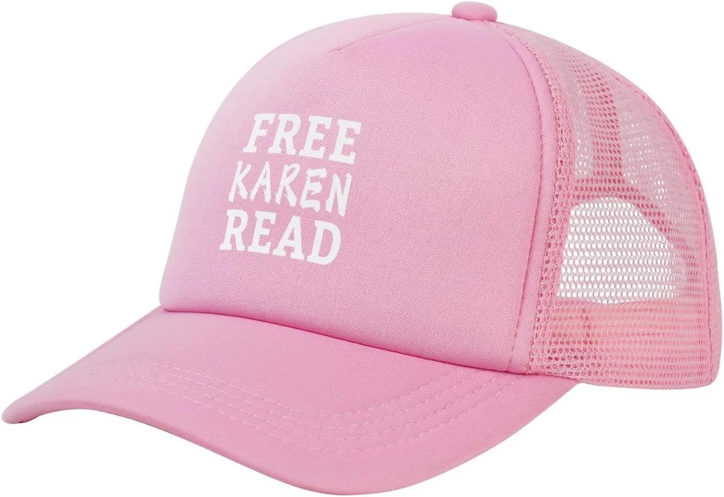 Free Karen Read Hat Sport Mesh Baseball Cap Funny Trucker Hats for Men Women