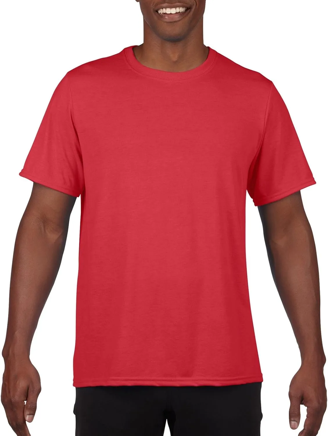 Gildan Men's 100% Polyester Moisture Wicking Performance T-Shirt