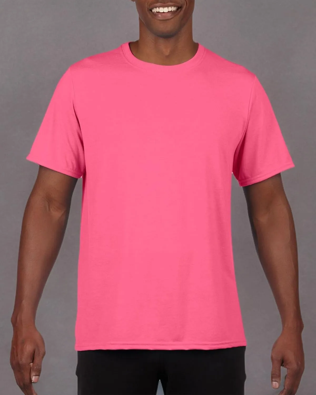 Gildan Men's 100% Polyester Moisture Wicking Performance T-Shirt