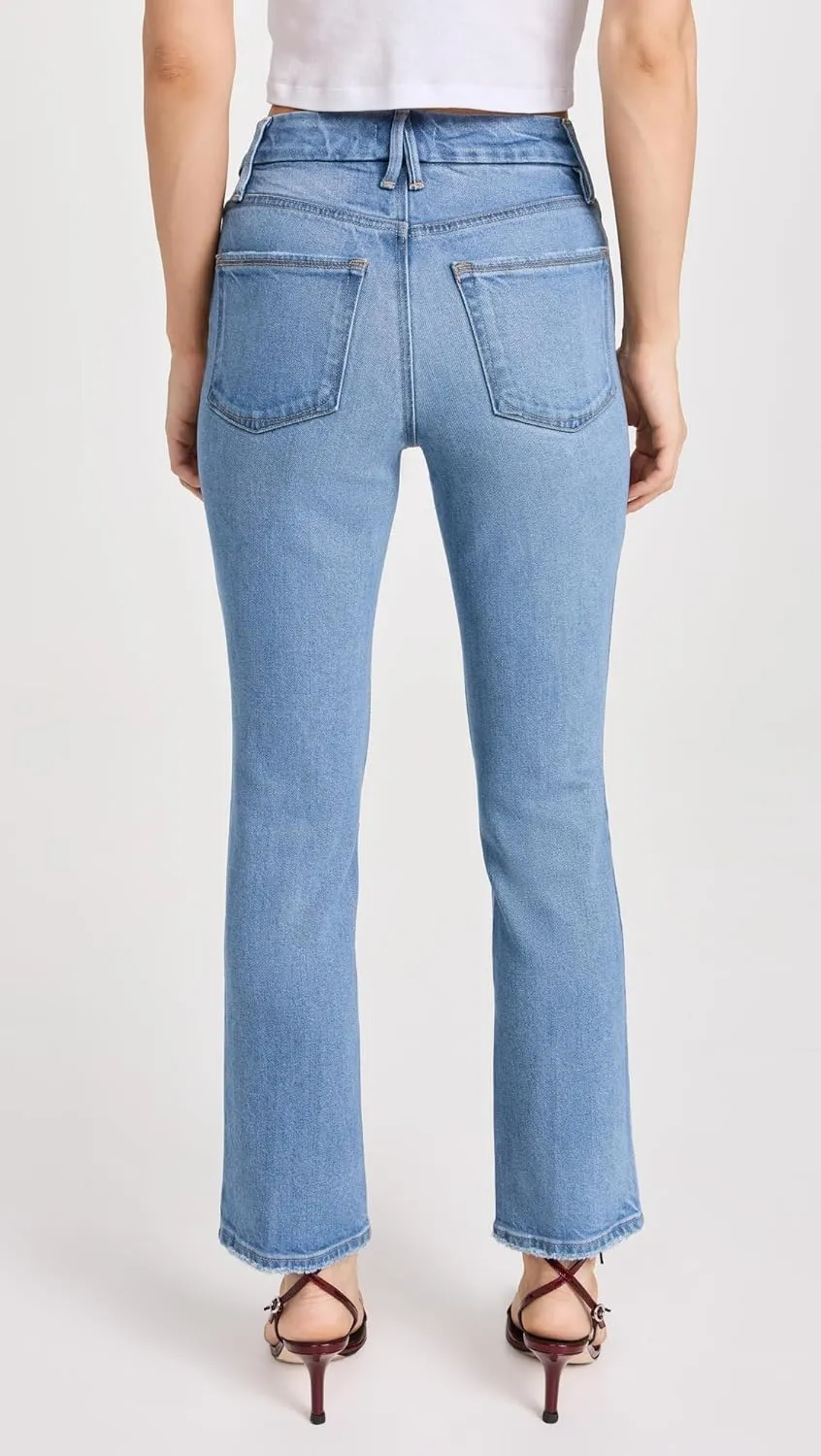 Good American Women's Good Legs Straight Jeans