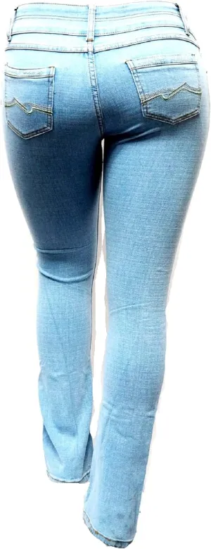 Jack David Y&F Womens Plus Size Curvy Stretch Relaxed Fit Straight/Skinny/Bootcut Denim Jeans Pants