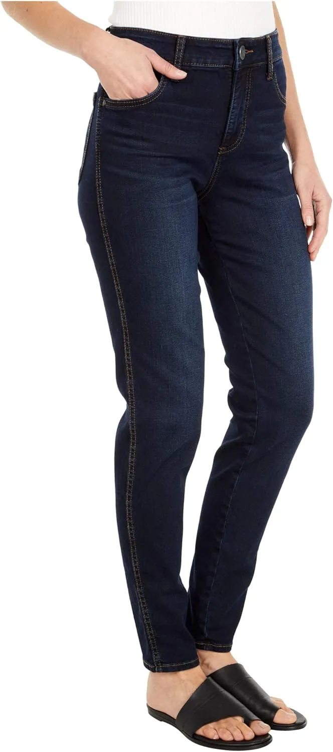 KUT from the Kloth Diana Skinny Jeans - Jeans for Women - Cotton Blend Fabric - Contrast Topstitching