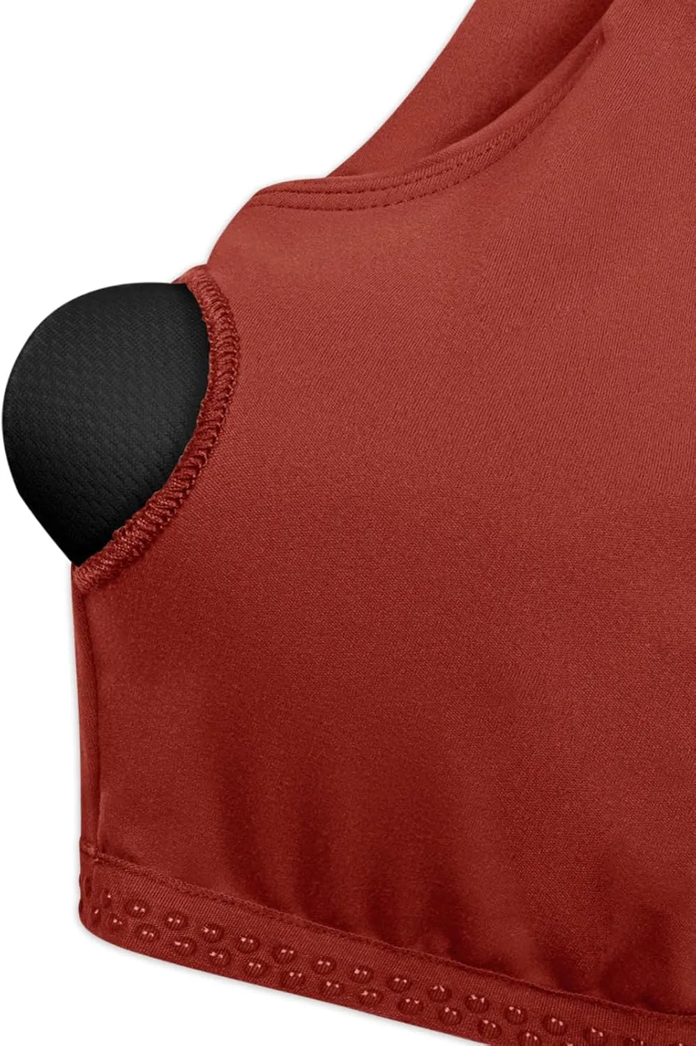 LASLULU Sexy Sports Bras for Women Scoop Neck Sleeveless Padded Bra Workout Yoga Crop Top
