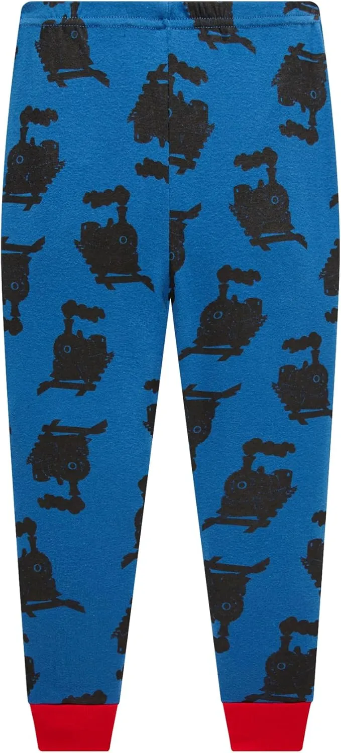 Little Boy Space Pajama Set 100% Cotton Dinosaur Sleepwear Long Sleeve Pjs 3-7T