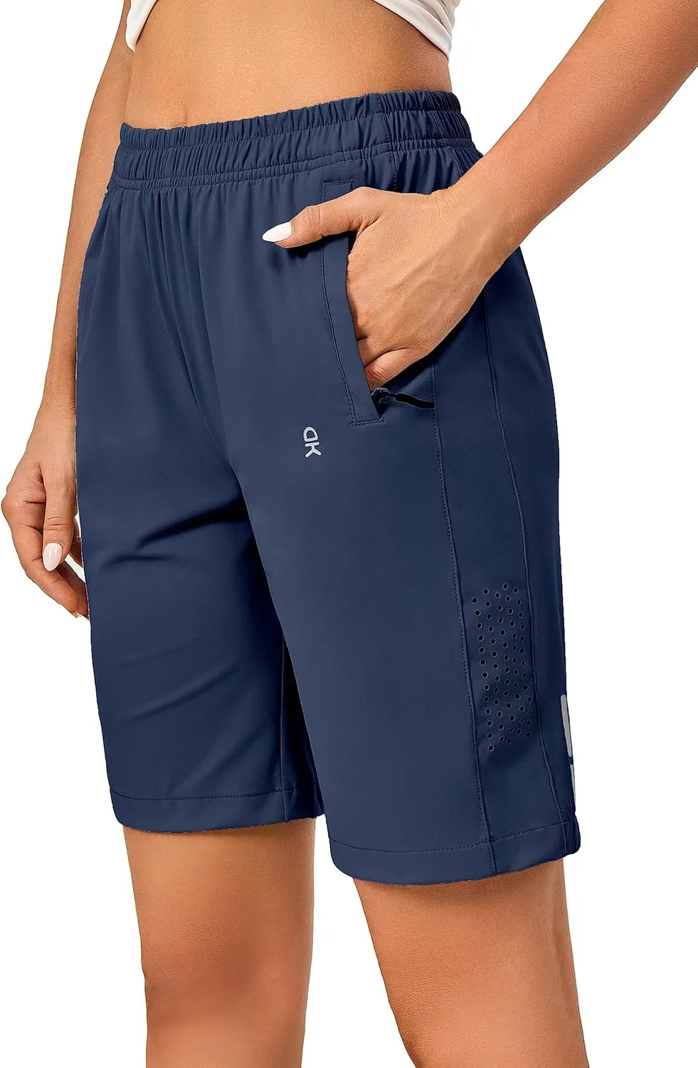 Little Donkey Andy Women's Stretch Hiking Shorts Quick Dry Lightweight Athletic Shorts for Running Golf