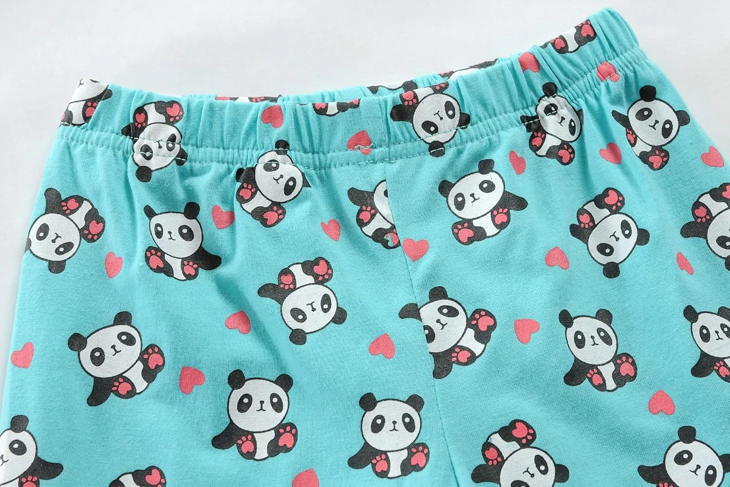 Little Girls Pajamas Short Sleeve 100% Cotton Toddler Pjs Mermaid Sleepwear Unicorn Pajama Summer Clothes Sets 1-7T