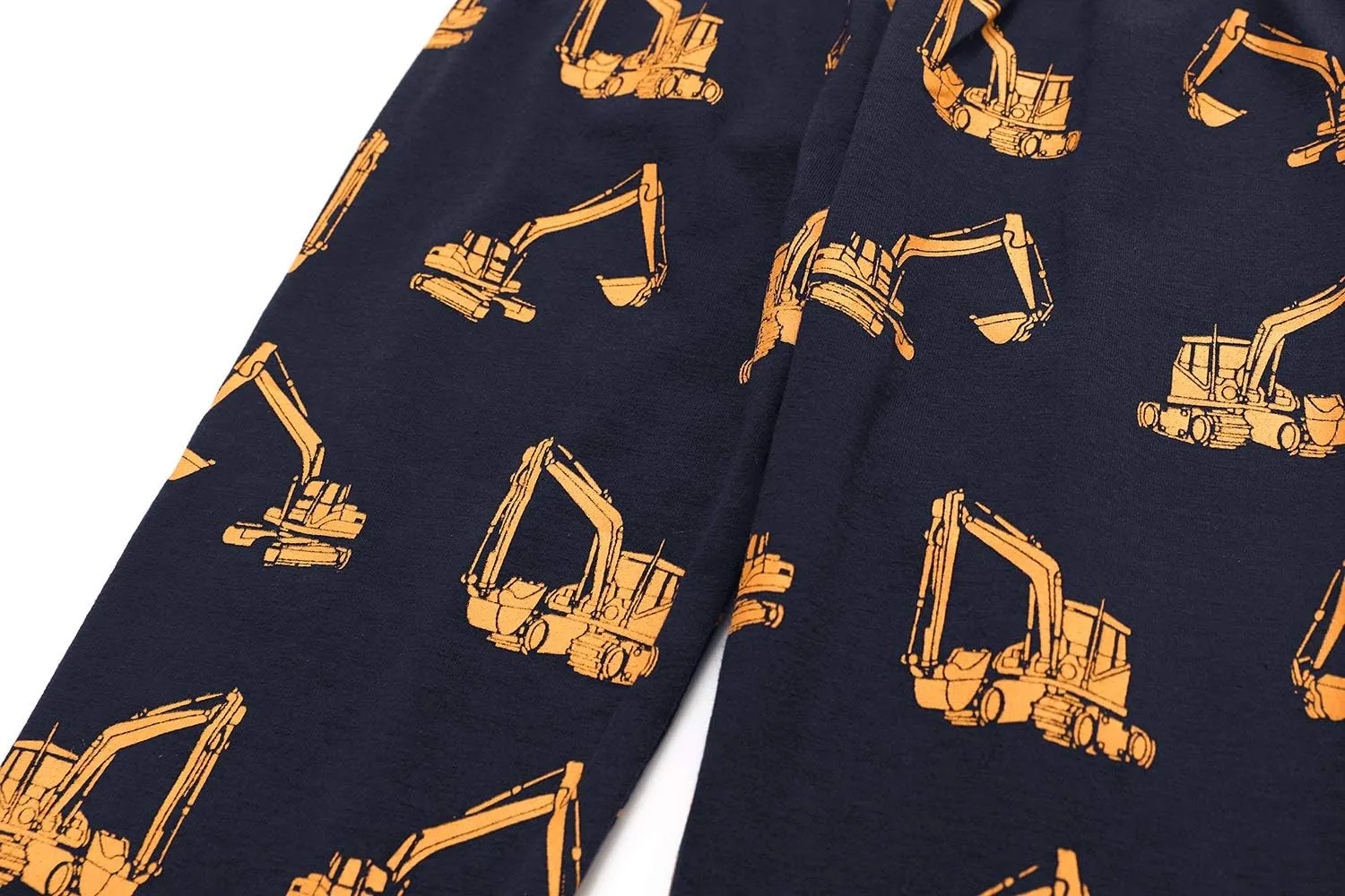 Little Hand Toddler Boys Pajamas Monster Truck Cotton Planets Sleepwear Pjs Sets Long Sleeve Excavator Jammies