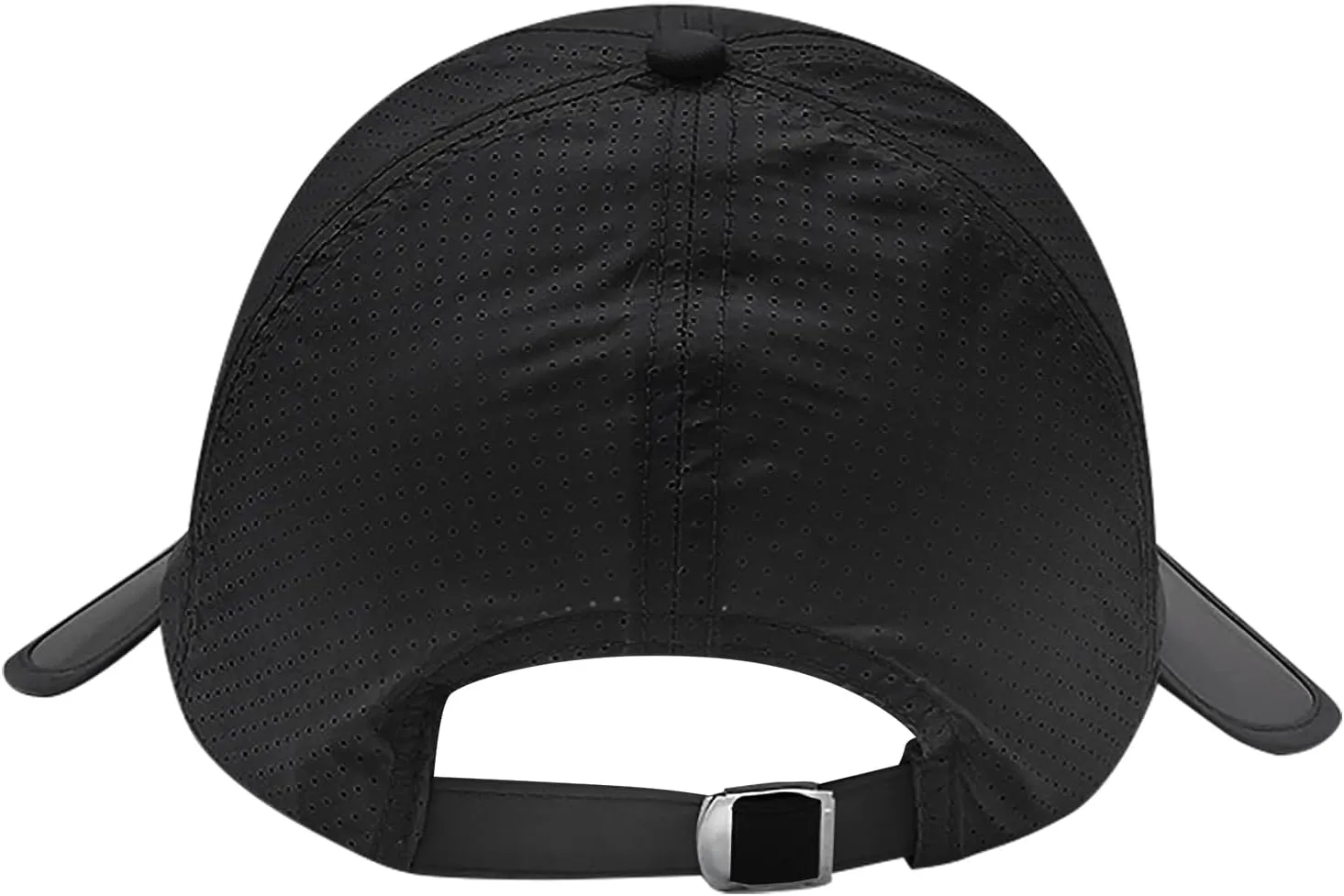 Mens Cool Mesh Baseball Cap Retractable Wide Brim Quick Dry Golf Fishing Running Hat Women Ponytail Beach Sun Visor Hat
