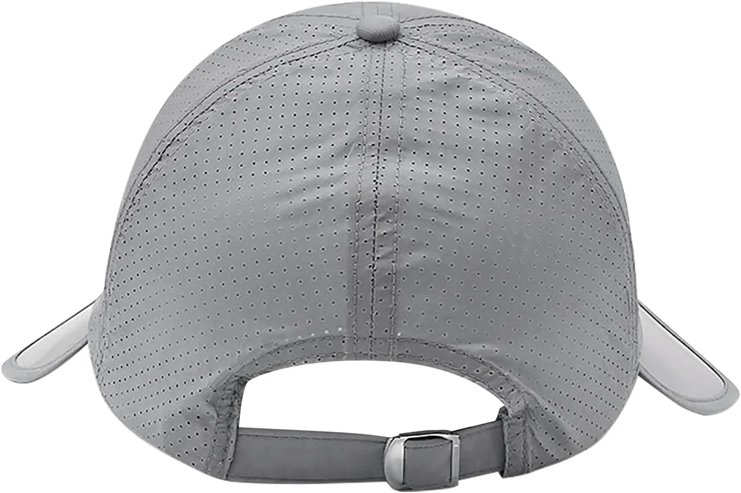 Mens Cool Mesh Baseball Cap Retractable Wide Brim Quick Dry Golf Fishing Running Hat Women Ponytail Beach Sun Visor Hat