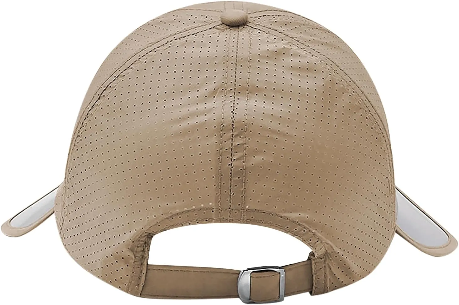 Mens Cool Mesh Baseball Cap Retractable Wide Brim Quick Dry Golf Fishing Running Hat Women Ponytail Beach Sun Visor Hat