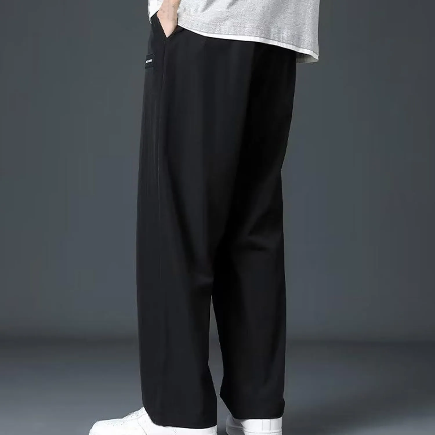 Men's Hiking Pants Lightweight Straight Leg Sweatpants Big and Tall Men Summer Running Workout Pants Moisture Wicking