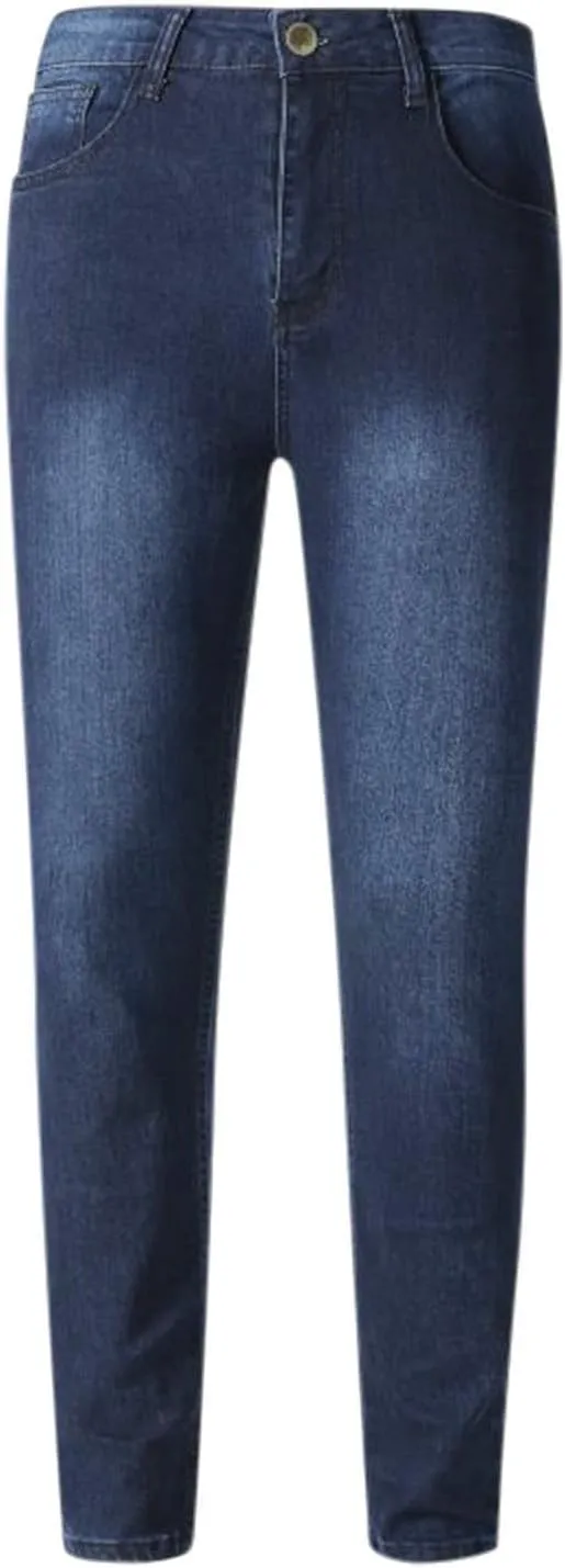 Men's Jeans Slim Fit Stretch Jeans Ripped Skinny Jeans for Men, Distressed Straight Leg Fashion Comfort Flex Waist Pants